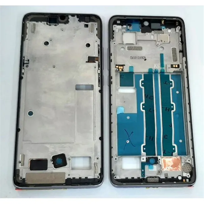 Carcasa central o marco plata para TCL 10 Plus T782H calidad premium