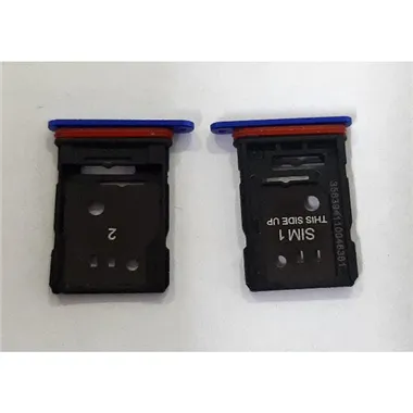 Soporte o bandeja sim azul para TCL 10 Plus T782H calidad premium