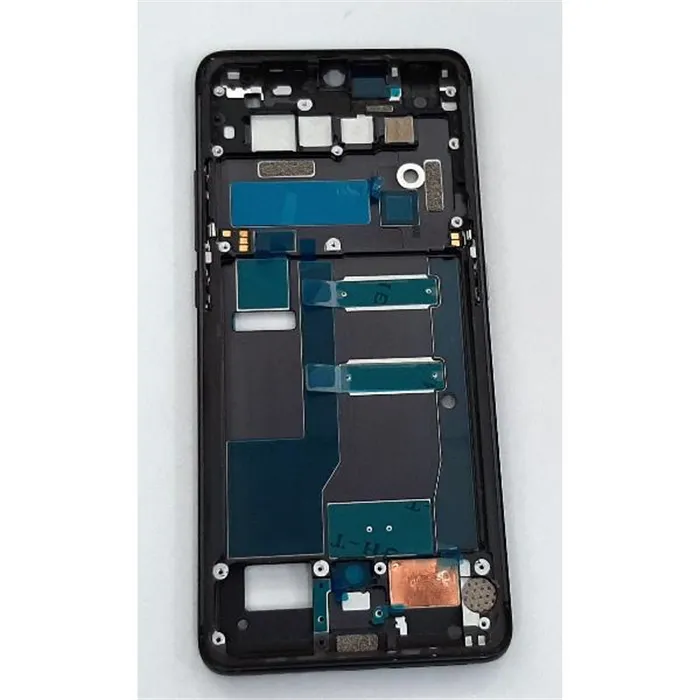 Carcasa central o marco negro para TCL 10 Pro calidad premium