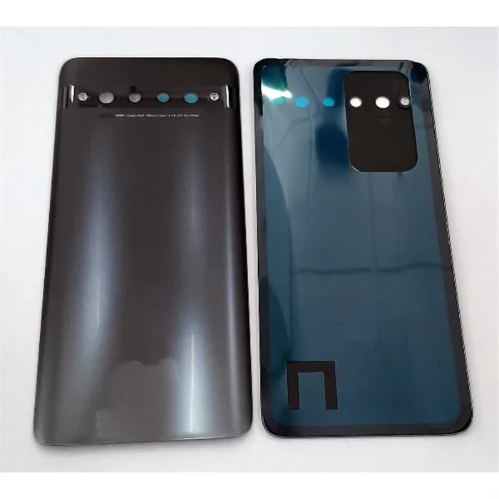 Tapa trasera o tapa bateria gris para TCL 10 Pro