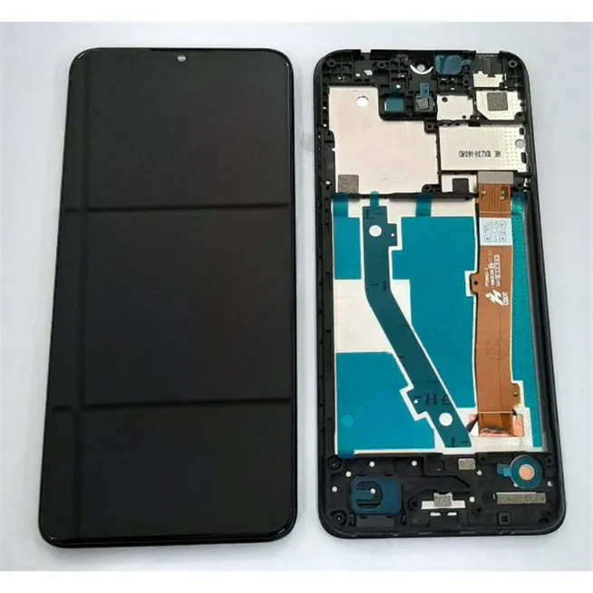 Pantalla lcd para TCL 10 SE T766H mas tactil negro mas marco negro calidad premium
