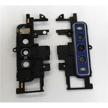 Cubierta camara plata para TCL 10 SE T766H calidad premium