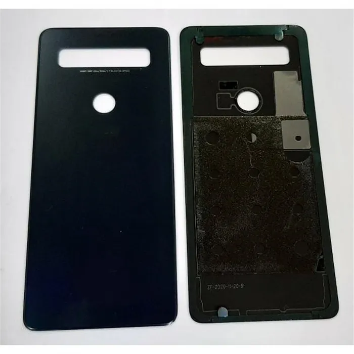Tapa trasera o tapa bateria azul para TCL 10 SE T766H