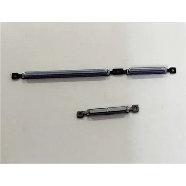 Set 2 botones platas para TCL 10 SE T766H calidad premium