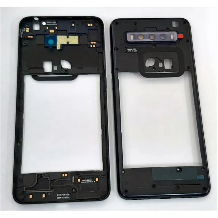 Carcasa trasera o marco negro para TCL 10 SE T766H calidad premium