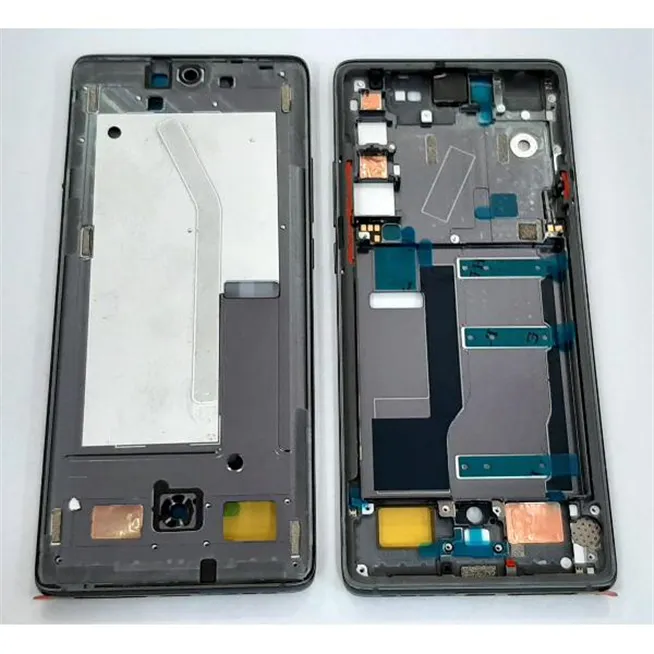 Carcasa central o marco gris para TCL 20 Pro 5G calidad premium