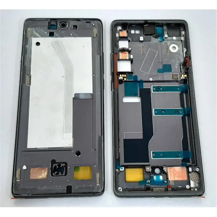 Carcasa central o marco gris para TCL 20 Pro 5G calidad premium