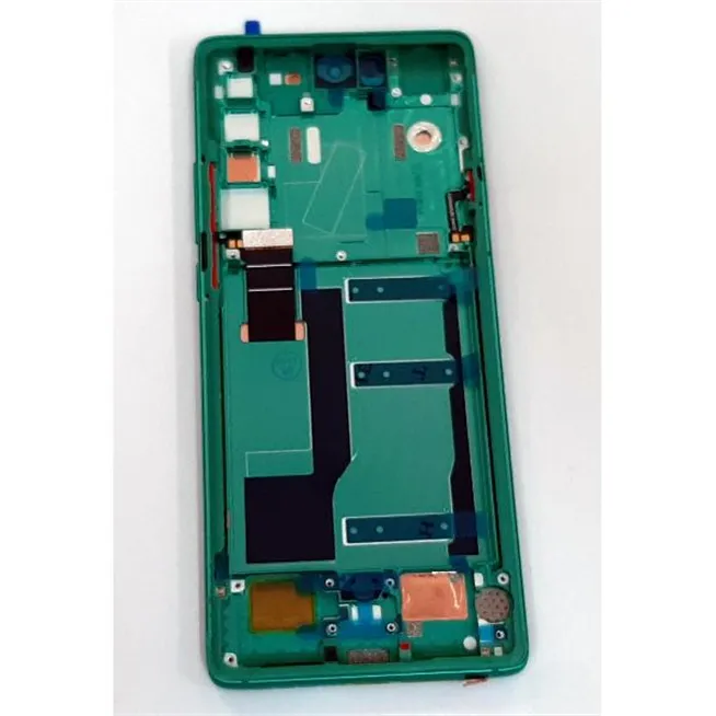 Pantalla lcd para TCL 20 Pro 5G mas tactil negro mas marco verde calidad premium remanufacturado