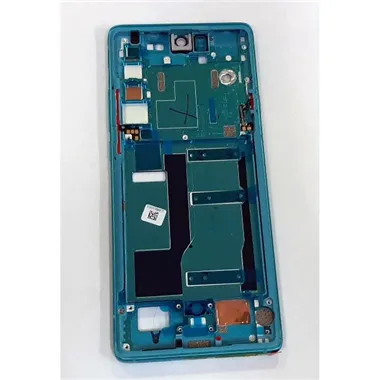 Carcasa central o marco azul para TCL 20 Pro 5G calidad premium