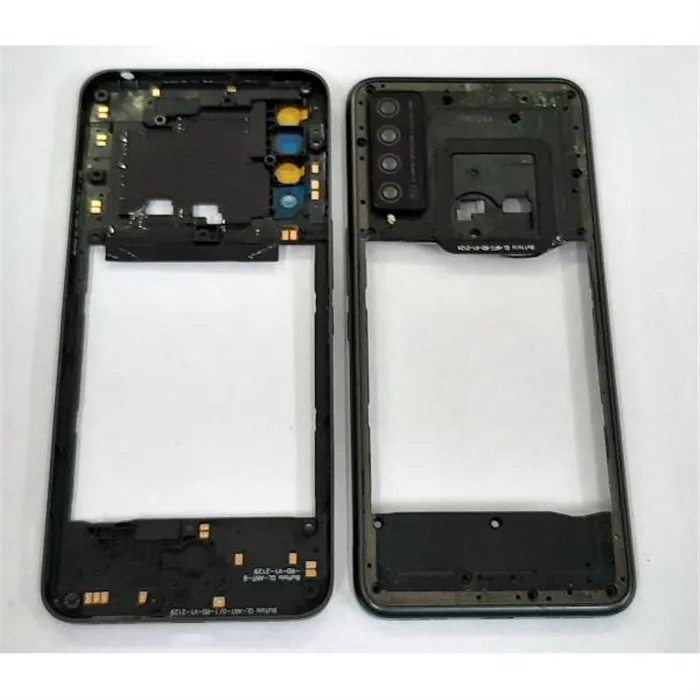 Carcasa trasera o marco negro para TCL 20 R 5G T767H calidad premium