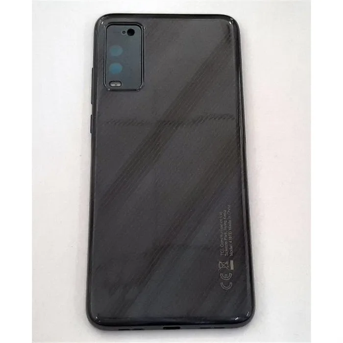 Tapa trasera o tapa bateria negra para TCL 205