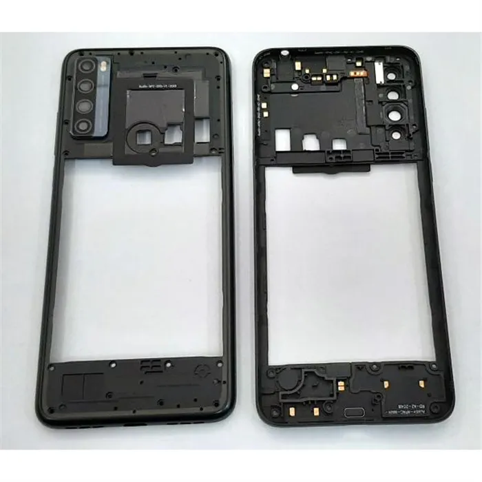 Carcasa trasera negro para TCL 20SE T671H calidad premium
