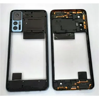 Carcasa trasera o marco azul para TCL 30 5G T676 calidad premium