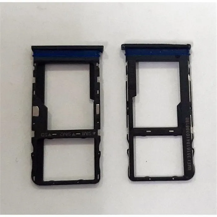 Soporte o bandeja sim negra para TCL 30 5G T676 TCL 30+ calidad premium