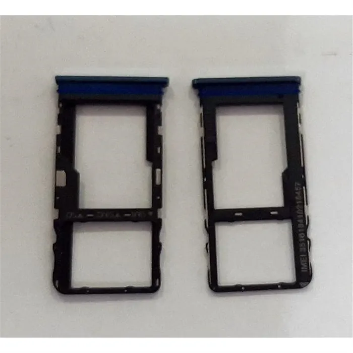 Soporte o bandeja sim azul para TCL 30 5G T676 TCL 30+ calidad premium