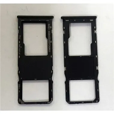 Soporte o bandeja single sim gris para TCL 30E TCL 30 SE TCL 306 calidad premium