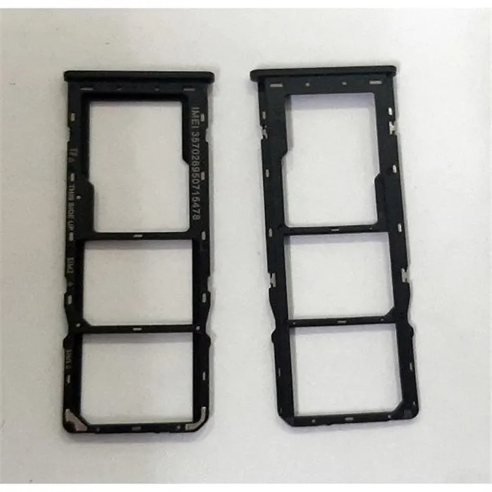 Soporte o bandeja dual sim negra para TCL 30E TCL 30 SE TCL 306 calidad premium