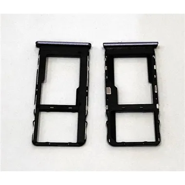 Soporte o bandeja dual SIM violeta para TCL 40 SE calidad premium