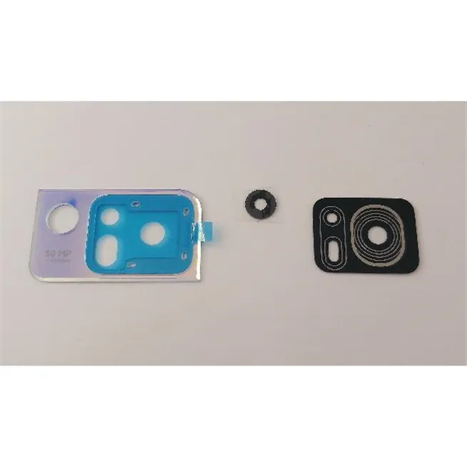 Set 3 Cubierta camara purpura para TCL 40 SE T610k calidad premium