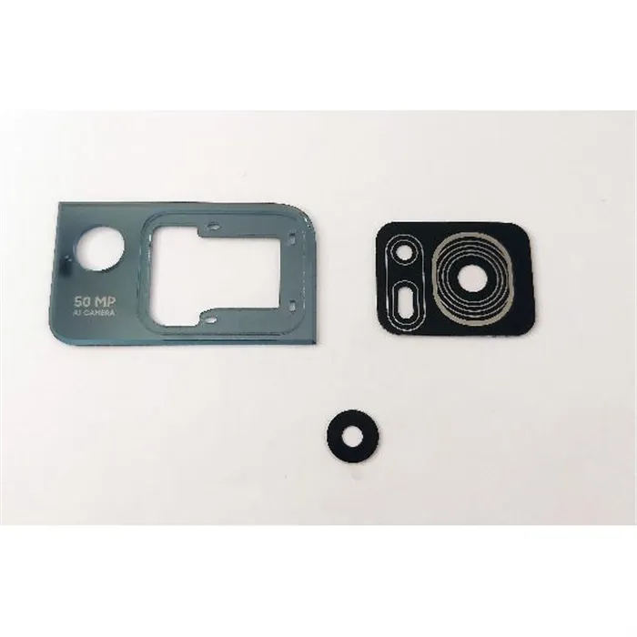Set 3 cubierta camara negra para TCL 40 SE T610k calidad premium