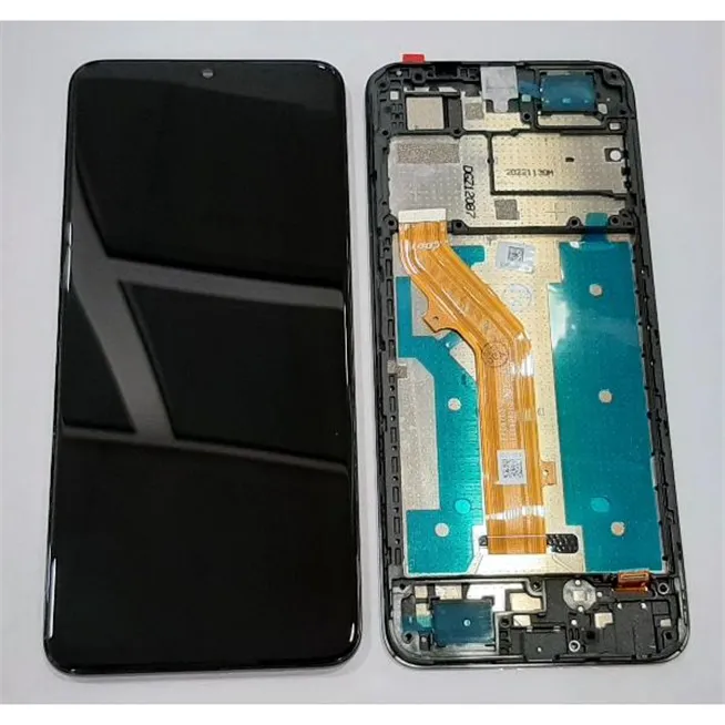 Pantalla lcd para TCL 40 SE T610k mas tactil negro mas marco negro calidad premium