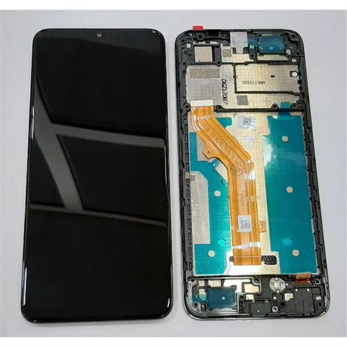 Pantalla lcd para TCL 40 SE T610k mas tactil negro mas marco negro calidad premium