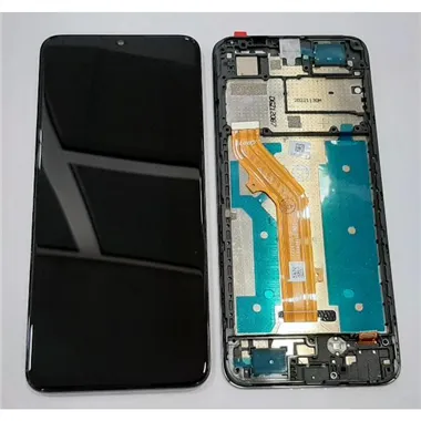 Pantalla lcd para TCL 40 SE T610k mas tactil negro mas marco negro calidad premium