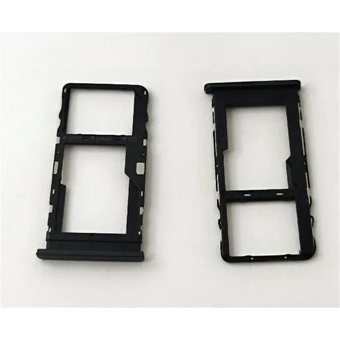 Soporte o bandeja sim negra Dual sim para TCL 40R 5G T771 calidad premium