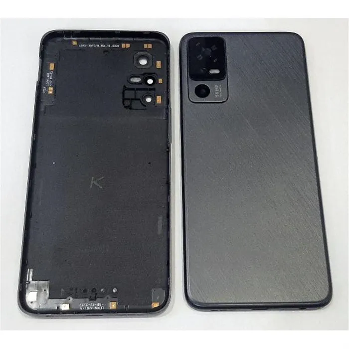 Carcasa trasera o tapa trasera negra para TCL 40R 5G T771