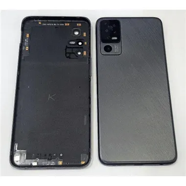 Carcasa trasera o tapa trasera negra para TCL 40R 5G T771