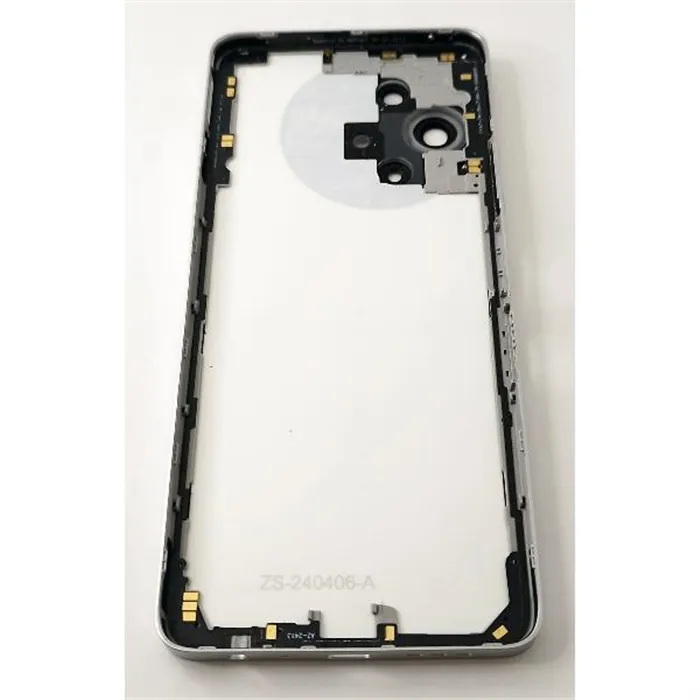 Tapa trasera o tapa bateria blanca para TCL 50 NxtPaper 5G TCL 50 Pro NxtPaper 5G con cubierta de camara