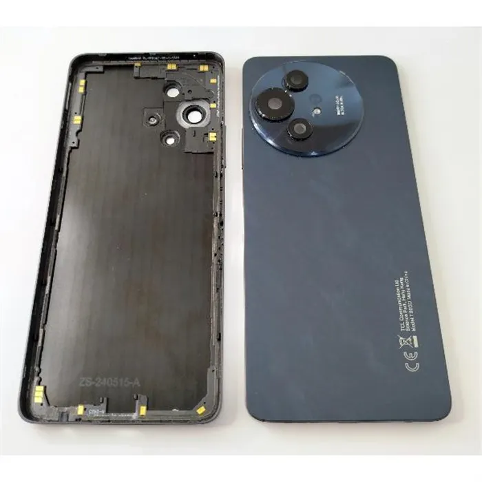 Tapa trasera o tapa bateria negra para TCL 50 NxtPaper 5G TCL 50 Pro NxtPaper 5G 