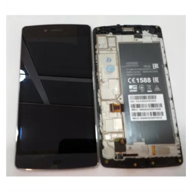 TP-Link Neffos C5 pantalla lcd + tactil negro + marco plata