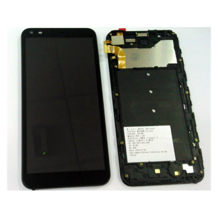 Pantalla lcd para TP-Link Neffos C5 Plus mas tactil negro mas marco negro calidad premium