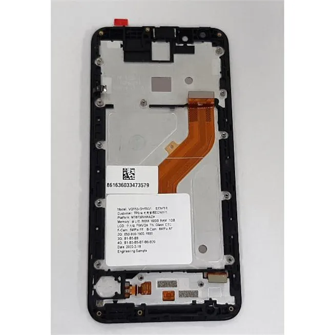 Pantalla lcd para TP-Link Neffos C7 Lite mas tactil negro mas marco negro calidad premium