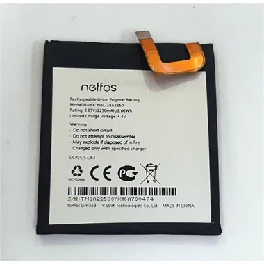 Bateria NBL-38A2250 2250mah paraby TP-Link Neffos x1 calidad premium