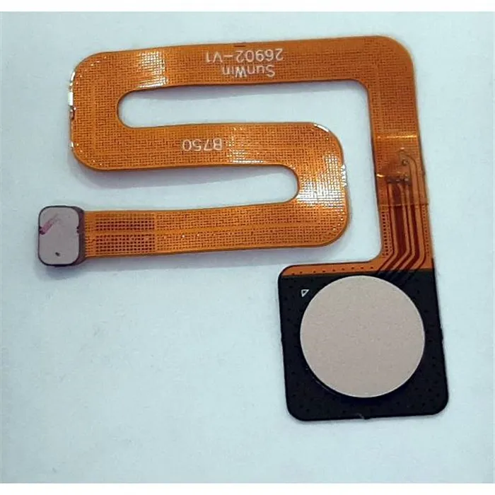 Flex boton home dorado para TP-LINK Neffos X1 Max calidad premium