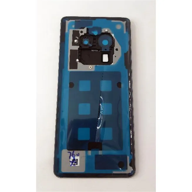 Tapa trasera o tapa bateria azul para Realme 12 Pro Plus 5G con cristal de camara calidad premium