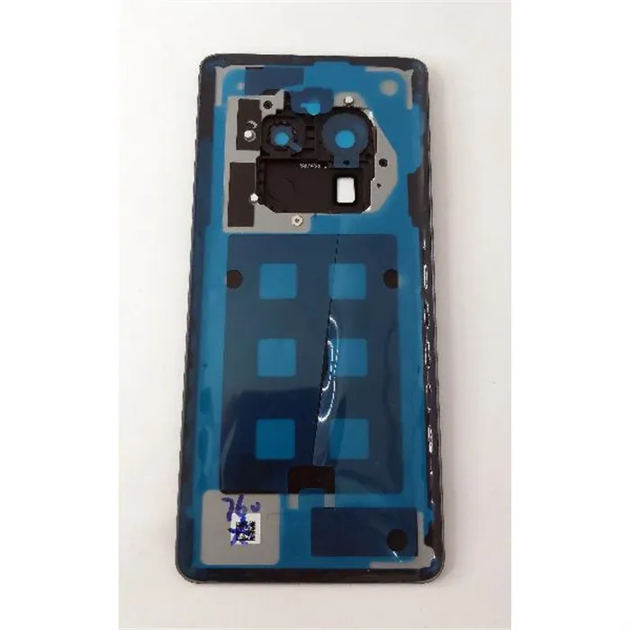 Tapa trasera o tapa bateria azul para Realme 12 Pro Plus 5G con cristal de camara calidad premium