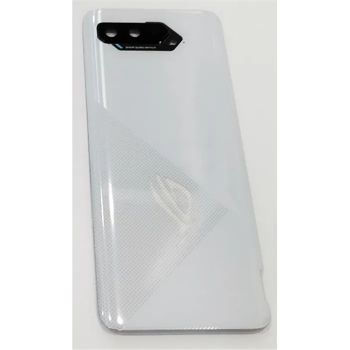 Tapa trasera o tapa bateria blanca para Asus ROG Phone 5 mas lente de camara