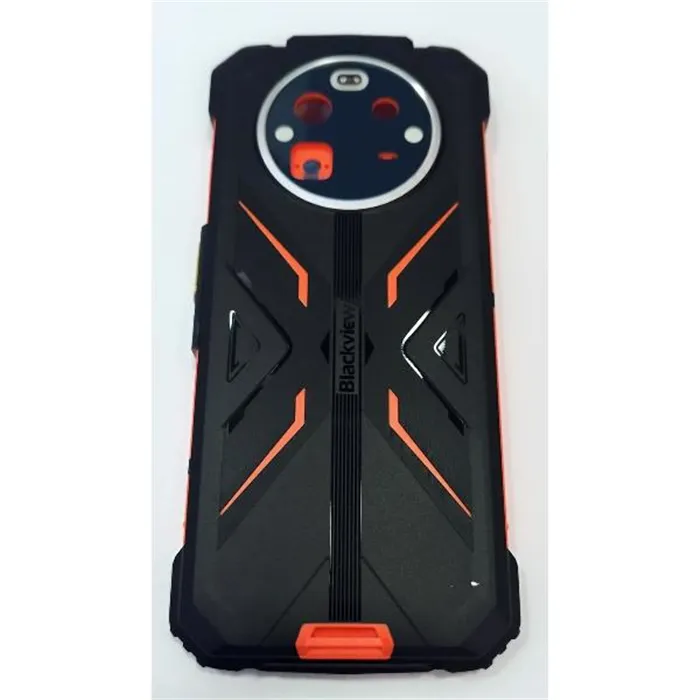 Tapa trasera o tapa bateria naranja para Blackview BV8100 