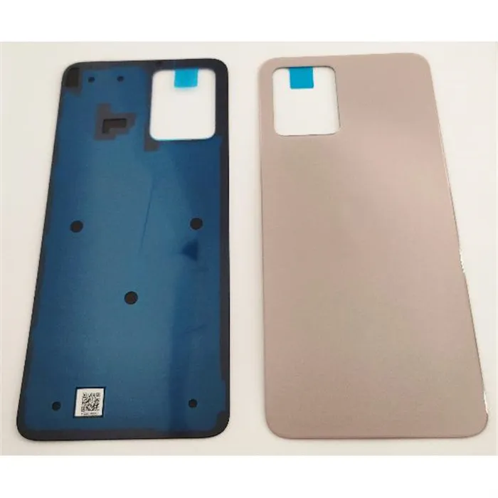 Tapa trasera o tapa bateria dorada para Motorola Moto G53 XT2335-2