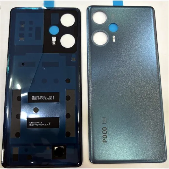 Tapa trasera o tapa bateria verde para Xiaomi Poco F5 5G