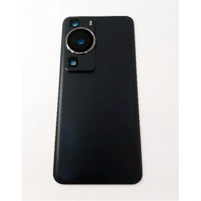 Tapa trasera o tapa bateria negra para Huawei P60