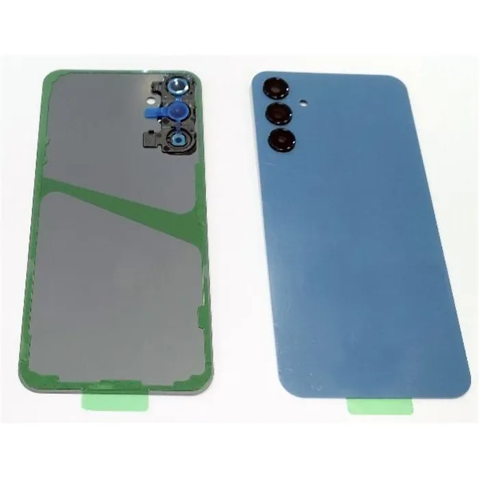 Tapa trasera o tapa bateria azul para Samsung Galaxy A15 4G A155 A15 5G A156 mas lente de camara