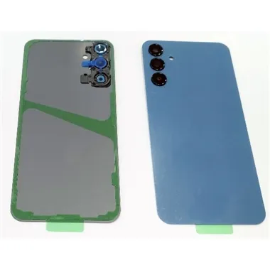 Tapa trasera o tapa bateria azul para Samsung Galaxy A15 4G A155 A15 5G A156 mas lente de camara