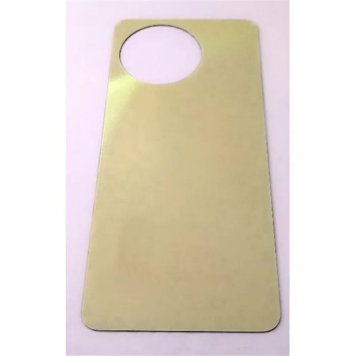 Tapa trasera o tapa bateria dorada para Blackview Shark 8