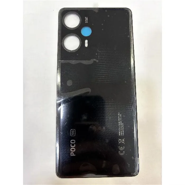 Tapa trasera o tapa bateria negra para Xiaomi Poco F5 5G
