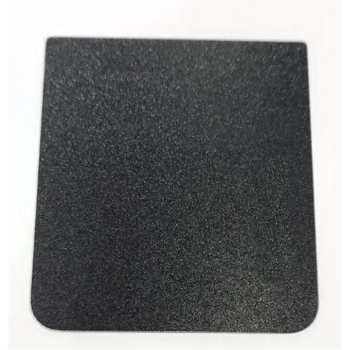 Tapa trasera o tapa bateria negra cristal inferior para ZTE Nubia Flip 5G 
