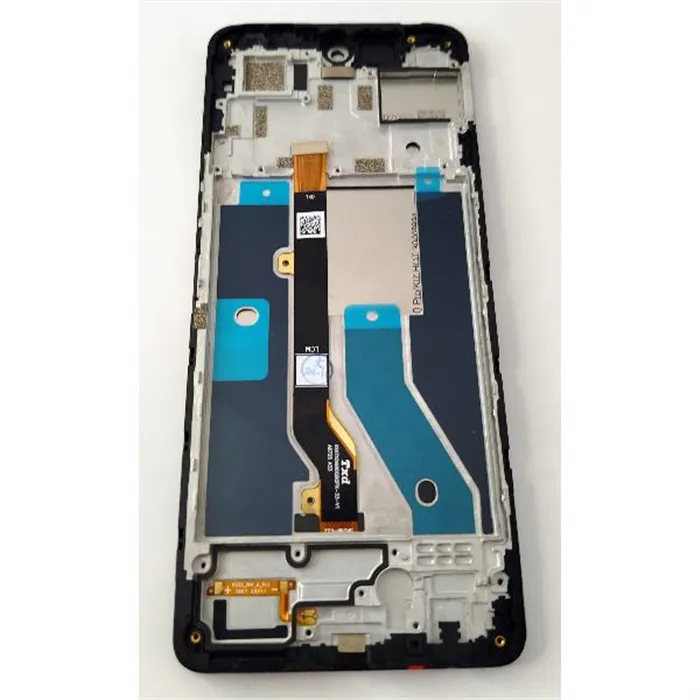 Pantalla lcd para Tecno Pova 5 mas tactil negro con marco negro calidad premium